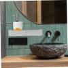 PRETYZOOM Bathroom Shelves Floating Over Toilet Storage Rack Aluminum Metal Toothbrush Holder Wall Mounted Rack for Kitchen Supplies view 2