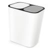 WHAMVOX Double Compartment Trash Can Dual Trash Bin for Kitchen Waste and Recycling Wet Dry Garbage Bin Lid for Home and Restaurant Use view 1