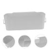 SOESFOUFU Bedside Organizer with Hooks Innovative Hook Design Easy Install Bedside Shelf Multi-pocket Bedside Holder for Magazines Snacks Glasses view 3