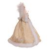Kurt Adler 10-inch 10-Light Natural Angel Treetop view 2