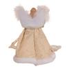 Kurt Adler 10-inch 10-Light Natural Angel Treetop view 3