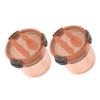 Cabilock 2pcs Overnight Oatmeal Cup Set with Lid Portable Breakfast Containers for Meal Prep Leakproof Soybean Milk Cereal Holders with Spoon for Oats Beverages view 1