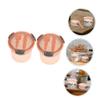 Cabilock 2pcs Overnight Oatmeal Cup Set with Lid Portable Breakfast Containers for Meal Prep Leakproof Soybean Milk Cereal Holders with Spoon for Oats Beverages view 2