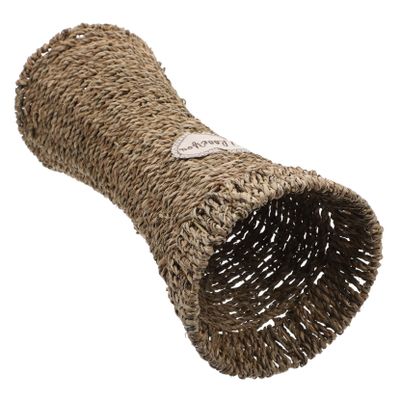 Cabilock Seagrass Woven Flower Pot Basket Rustic Decor for Home Office and Garden Versatile Floral Arrangement Container with Natural Style