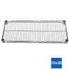 Shelving Inc. 10" d x 30" w x 64" h Chrome Wire Shelving with 6 Shelves, Weight Capacity 800lbs Per Shelf view 3