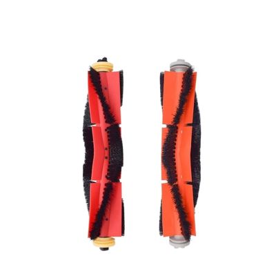 Roller Brush, Side Brush, Hepa Filter, Mop Cloth, Water Tank, Compatible For Roborock S5 Max /S6 Pure/ S6 MaxV /S5/ S51/ S50 /S55, Cleaning Robot parts (Color : Roller brush 2 pcs)