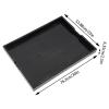 QIANMOON Noodle Board Stove Cover with Built-in Handles, Extra Thick Pine Wood Stove Top Cover Counter Space Cutting Board for Gas Electric Stove (black), Large, FTMU-00 view 4