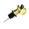 Ciieeo Halloween Skull Wine Bottle Stoppers Alloy Skull Head Wine Pourer Unique Design view 1