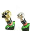 Ciieeo Halloween Skull Wine Bottle Stoppers Alloy Skull Head Wine Pourer Unique Design view 2
