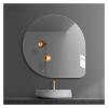 INTRIXX Bathroom Shower Mirror Wall Mounted Makeup Hairdressing Irregular Frameless Anti-Fog Memory LED Smart Mirror for Bathroom view 1