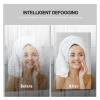 INTRIXX Bathroom Shower Mirror Wall Mounted Makeup Hairdressing Irregular Frameless Anti-Fog Memory LED Smart Mirror for Bathroom view 3