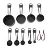9Pcs Stainless Steel Measuring Cups Set, Liquid Dry Ingredients Measuring with Scale for Baking Liquid Solid Ingredients view 1