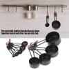 9Pcs Stainless Steel Measuring Cups Set, Liquid Dry Ingredients Measuring with Scale for Baking Liquid Solid Ingredients view 4