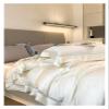 ADovz Champagne Hollow Edge Chic Duvet Cover Eucalyptus Lyocell Cooling Breathable Silky 4Pcs Bedding Set with Bed Sheet 2 Pillowcases,Bed Sheets view 2