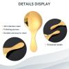 5 PCS Short Handle Spoons Gold Mini Scoops Stainless Spoons for Canisters Small Coffee Scoops Candy Scoops for Condiments Tea Desserts Coffee view 3