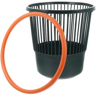 HOLIDYOYO Bedroom Trash Can Wastebasket for Kitchen Bathroom Office Modern Design Material Versatile Trash Bin for Home Office Use