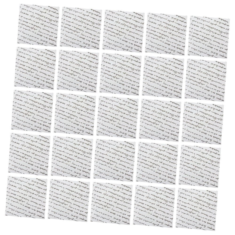 FUNOMOCYA 50sheets Baking Paper Food Wrapping Paper Burger Packaging Eco-friendly Craft for Gifts Crafts