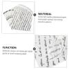 FUNOMOCYA 50sheets Baking Paper Food Wrapping Paper Burger Packaging Eco-friendly Craft for Gifts Crafts view 3