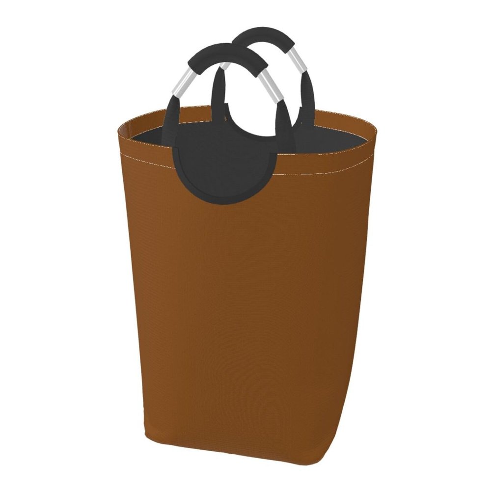 Large Laundry Hamper, Brown Laundry Basket Collapsible Waterproof Storage Basket for College Dorm, Family Essentials