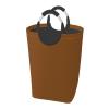 Large Laundry Hamper, Brown Laundry Basket Collapsible Waterproof Storage Basket for College Dorm, Family Essentials view 1