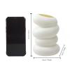 2 Pcs White Plastic Vase Nordic Style Creative Spiral Boho Aesthetics Irregular Flower Vases for Wedding Living Room Dinner Table and Bedroom and Home Decor view 3