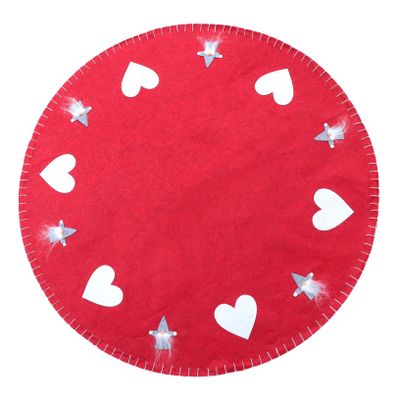 Ciieeo 1pc Xmas Tree Skirt Christmas Tree Decoration for Use Elegant Holiday Atmosphere Rustic Charm Decor for