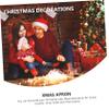 Ciieeo 1pc Xmas Tree Skirt Christmas Tree Decoration for Use Elegant Holiday Atmosphere Rustic Charm Decor for view 2