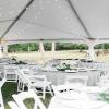 12 Pack Round Tablecloth Light Grey Tablecloths 120 Inch,Circle Polyester Table Cloth,Washable Fabric Stain and Wrinkle Resistant Premium Round Table Cover for Wedding Parties Banquet Reception Dining view 4