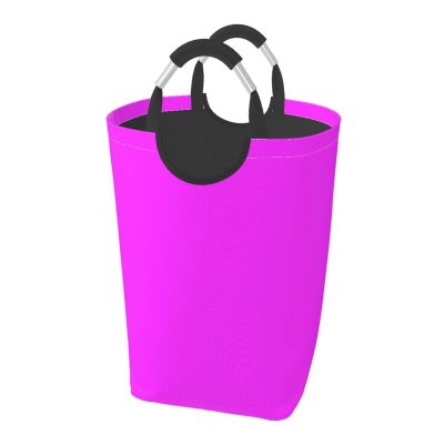 Large Laundry Hamper, Hot Pink Laundry Basket Collapsible Waterproof Storage Basket for College Dorm, Family Essentials