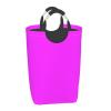 Large Laundry Hamper, Hot Pink Laundry Basket Collapsible Waterproof Storage Basket for College Dorm, Family Essentials view 2