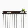 Balcony bar table for railings ,balcony furniture ,foldable desk ,balcony table ,wall mounted desk ,folding desk ,floating desk ,wall table ,balcony furniture for apartments ,balcony railing table ,wa view 1