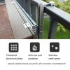 Balcony bar table for railings ,balcony furniture ,foldable desk ,balcony table ,wall mounted desk ,folding desk ,floating desk ,wall table ,balcony furniture for apartments ,balcony railing table ,wa view 2