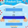 Boao 4 Pack Beach Towel Bands for Chair, Elastic Strap,Bright Style view 2