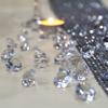 HappyFiller 420 Pcs Acrylic Diamonds Diving Gems Crystal Clear Treasure Jewels for Table Scatters, Wedding Centerpieces,Party Decor,Vase Fillers,Gift for Bride,Mom,Brithday,Size:0.8",0.4" view 1