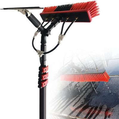Water Fed Telescopic Brush Telescopic Cleaning Brush Professional Window Cleaner Window Cleaning Tool Window Cleaning Pole Water Fed Telescopic Brush extendable Window Cleaning kit