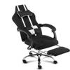 Home Office Chair Gaming Chair E-Sport Computer Desk Chair Racing Office Chair Soft Armrest Memory Foam(Color:Black) (Color : Gray) (Black) view 1