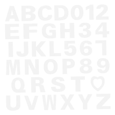 Zerodeko 37pcs Alphabet Cake Stencils Letter Stencils Number Cake Templates Baking Letters Fondant Molds Safe Easy to Use
