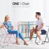 Acrylic Chair,Clear Chair Foldable And Stackable,Acrylic Folding Chair, Transparent Modern Clear Folding Dining Chairs,Transparent Armless Foldable Chair,for Bedroom, Living Room, Dining,Study Room ( view 2
