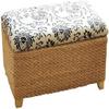 Chairs Storage Stool Footstool Solid Wood Round Stool Bentwood Seat Family Thicken Dining Table Bench (Size : A) Size:B (Size : A) view 1