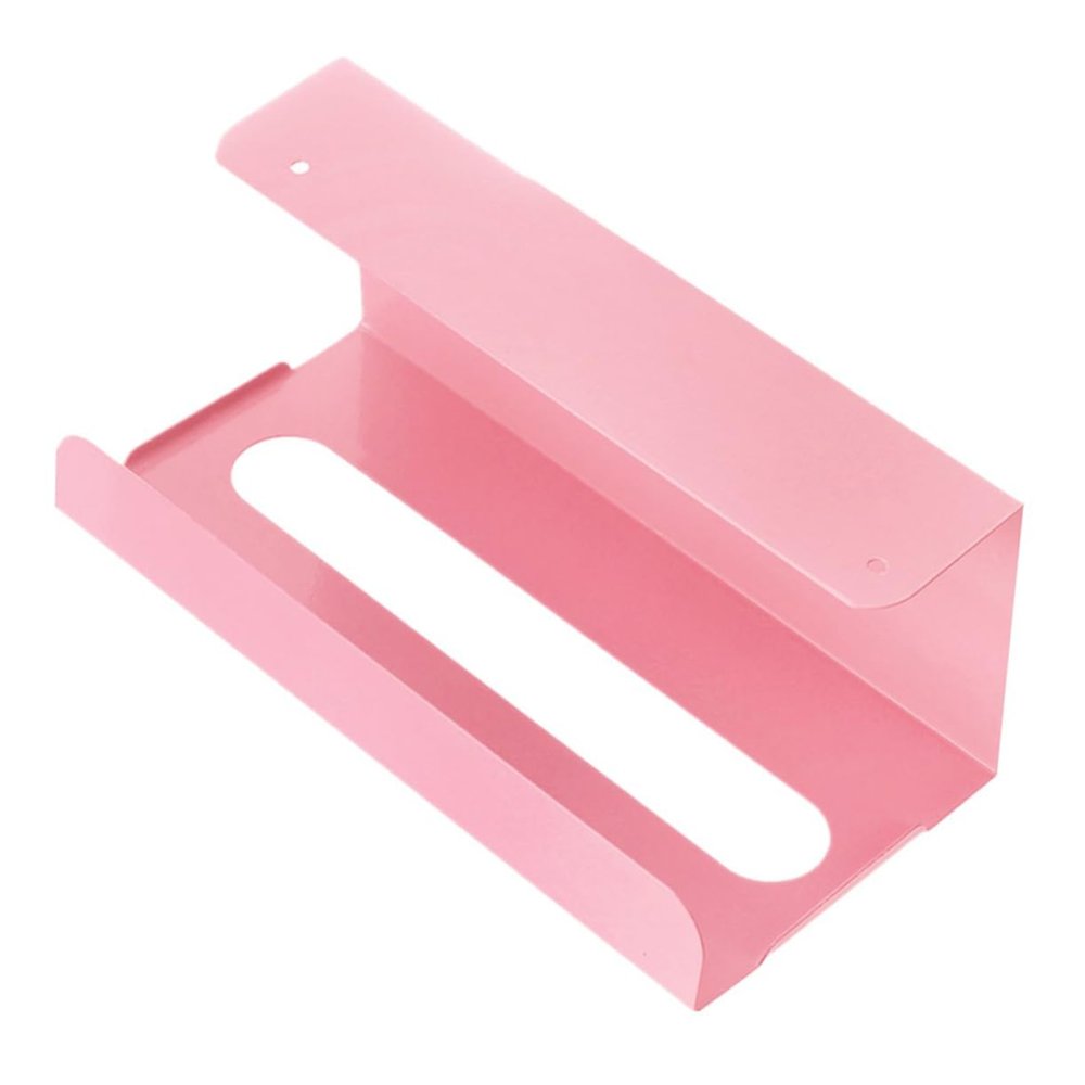 Amosfun Tissue Box Holder Punching Wrought Iron Tissue Paper Holder for Home Decor
