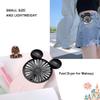 ZSHMJMJ Cute Personal Mini Fan(2 PACK), Mini Handheld USB Rechargeable Portable Fan with Stylish LED Light,3 Speed Adjustable,Cute Mouse,for Kids Girls Woman Home Office Outdoor Travel view 4