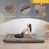MAXYOYO 6" Extra Thick Japanese Floor Mattress Futon Mattress, Foldable Tatami Pad for Adults, Roll Up Floor Bed for Guest Room Bedroom RV, Dark Grey, Queen view 3