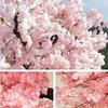 CYMYYDS Artificial Cherry Blossom Tree - Light Pink - Real Wood Stems and Lifelike Leaves Replica Artificial Plant, Large Lifelike Cherry Blossom Tree, Artificial Plants,1.5x1m/4.9x3.2ft view 4
