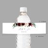 50/100Pcs Water Bottle Labels - Botanical Pattern Shower Bottle Wrappers Waterproof Water Bottle Stickers,Self-Adhesive Cov view 2