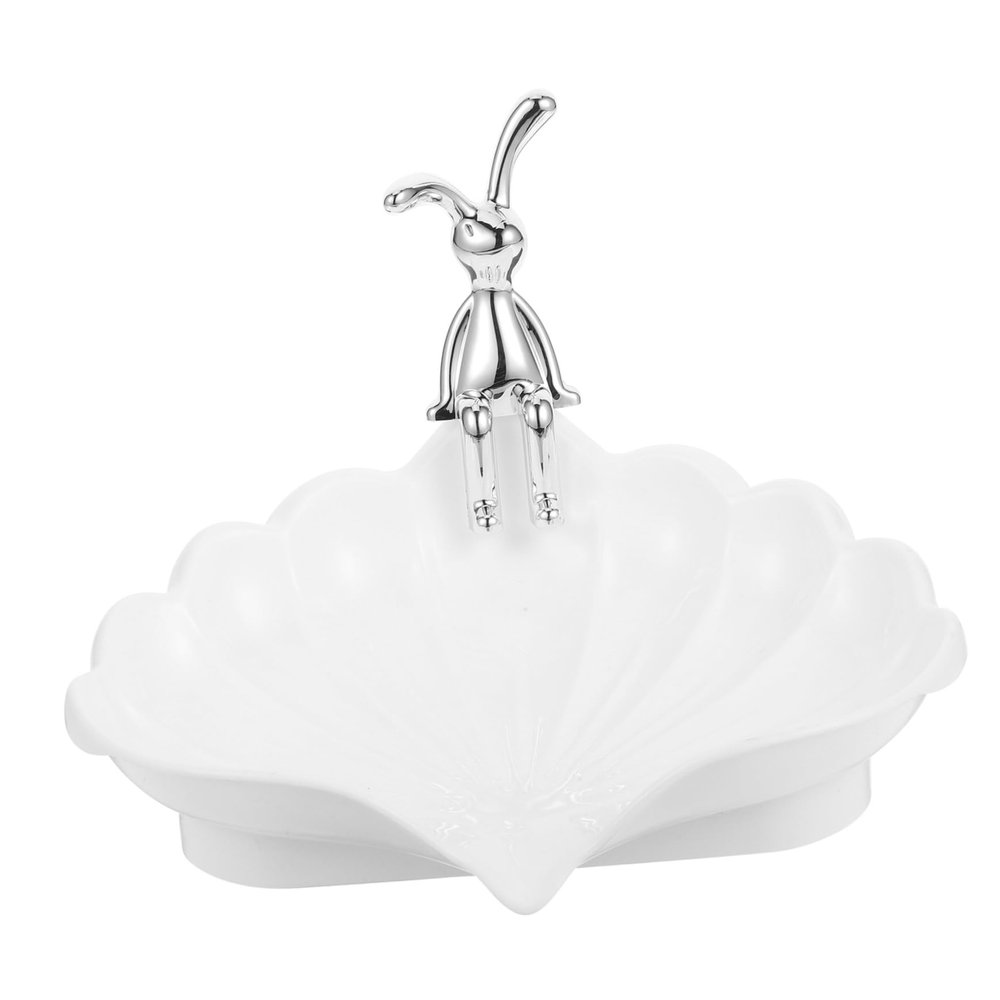 BUGUUYO Material Soap Holder Sleek Design Multi-Functional Soap Dish for Sink Shower