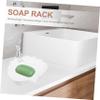 BUGUUYO Material Soap Holder Sleek Design Multi-Functional Soap Dish for Sink Shower view 2