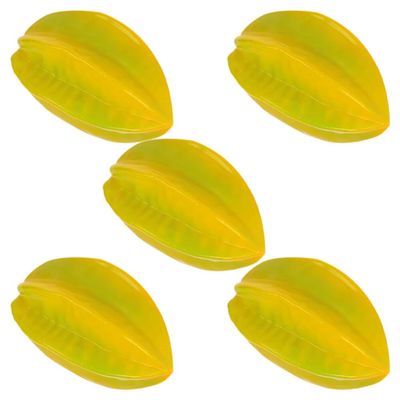 Alipis 5pcs Artificial Lifelike Model Prop for Home Decoration Shop Window Adornment Realistic Faux Fruit Display for Photography and Kitchen Decor