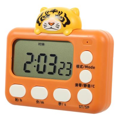 GRIRIW Practical Digital Silent Countdown Timer Kitchen Timer for Cooking Baking Study Alarm Portable Plastic