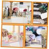 Zerodeko 100pcs Foil Table Name Cards for Weddings and Parties Blank Place Cards for Dining Tables Easy to Write for Guest Seating view 3