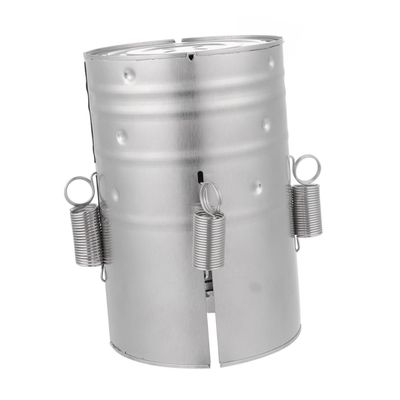 IMIKEYA Stainless Steel Burger Machine for Cooking Kitchen Tool for Homemade Meat Easy to Use Four Strong Springs for Poultry and Sandwich Preparation